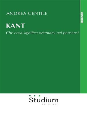 cover image of Kant